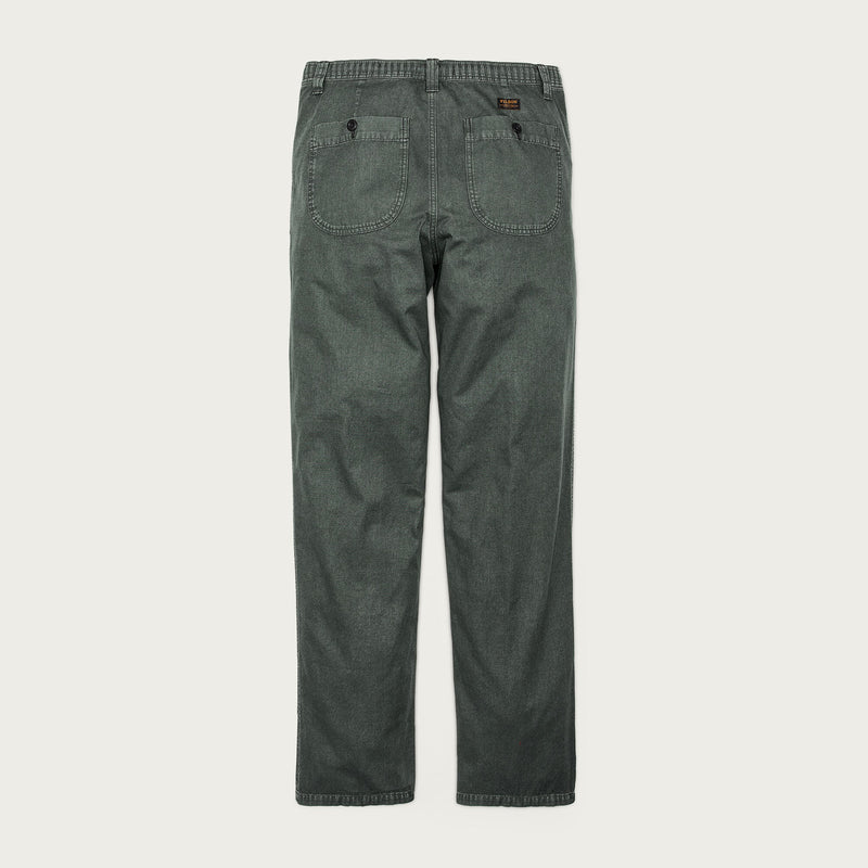 Oakville canvas pants par Filson | Gravel (Grey)