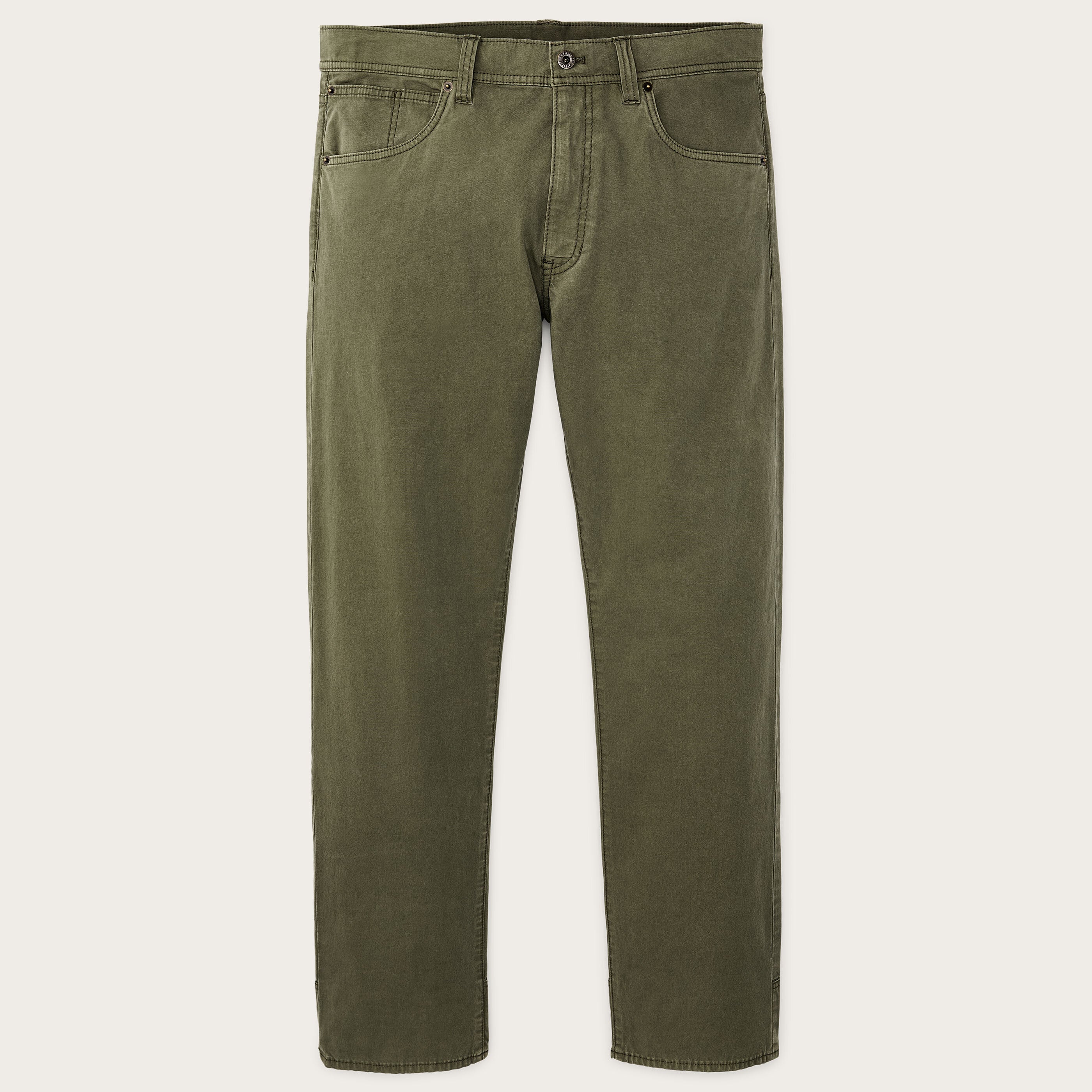 Granite mountain 5-pocket pants by Filson | Burnt olive (Green)