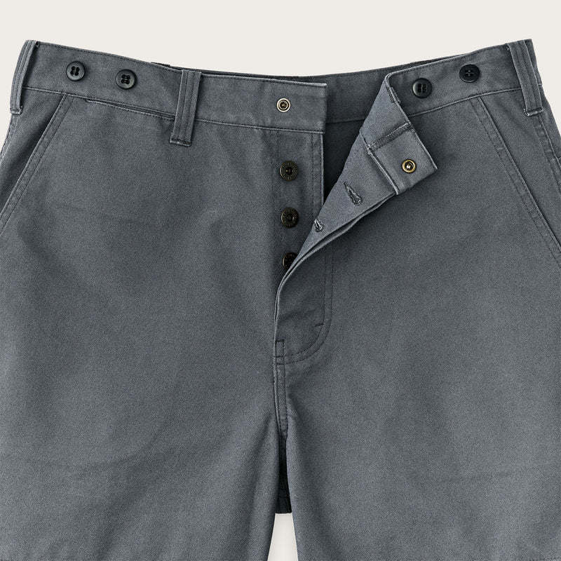 Dry tin cloth shorts von Filson | Storm blue (Blue)