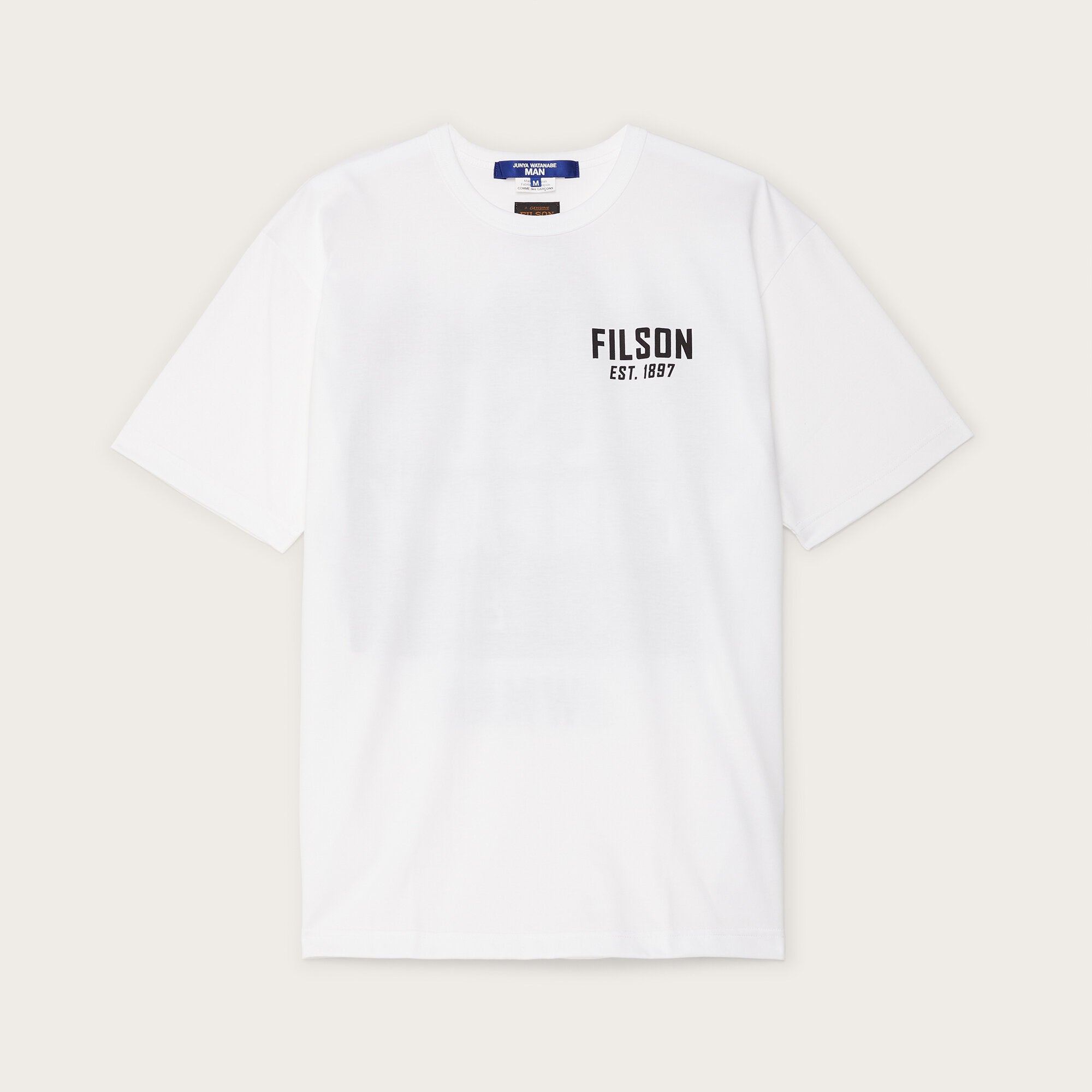 佐藤健一 Filson x junya watanabe graphic cotton t-shirt by Filson