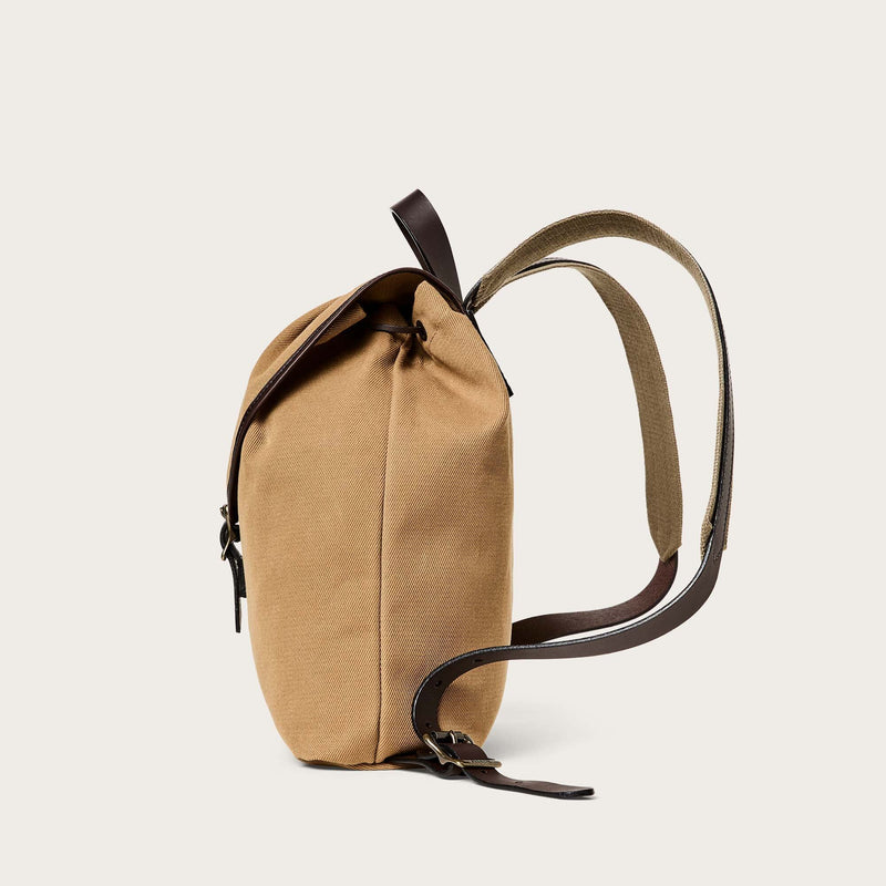 Rugged twill drawstring backpack von Filson | Tan (Beige)