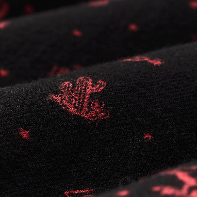 The women’s rangeland flannel shirt by Filson | Black / red western (Black)