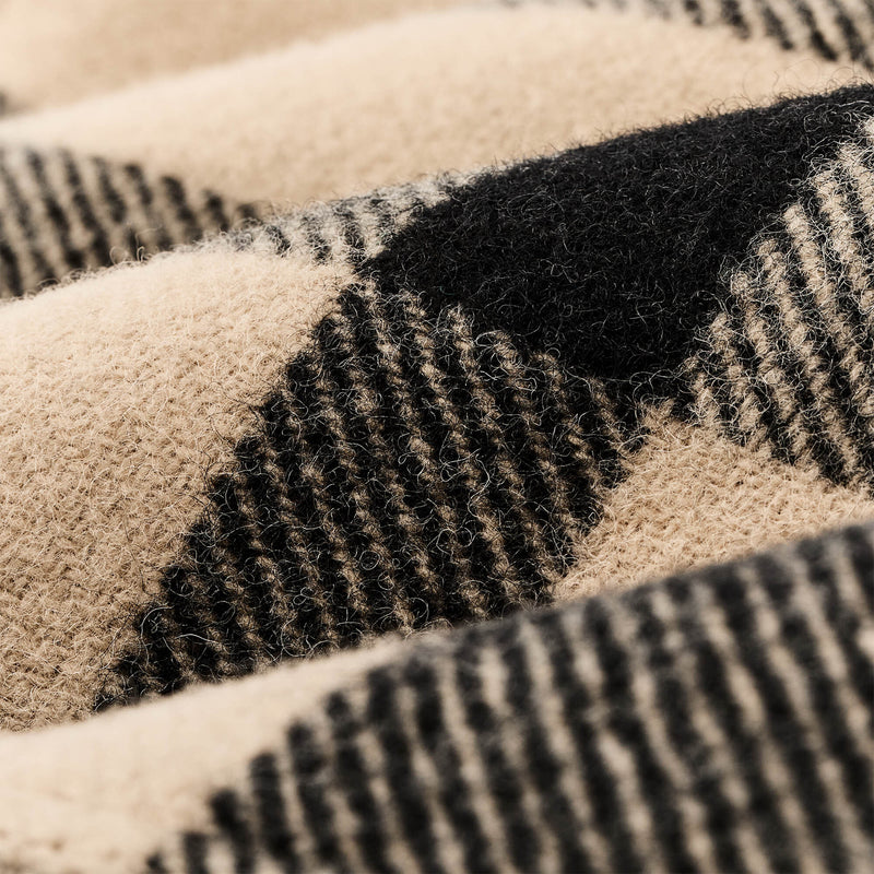 Women's wool long cruiser coat von Filson | Natural black (Beige)