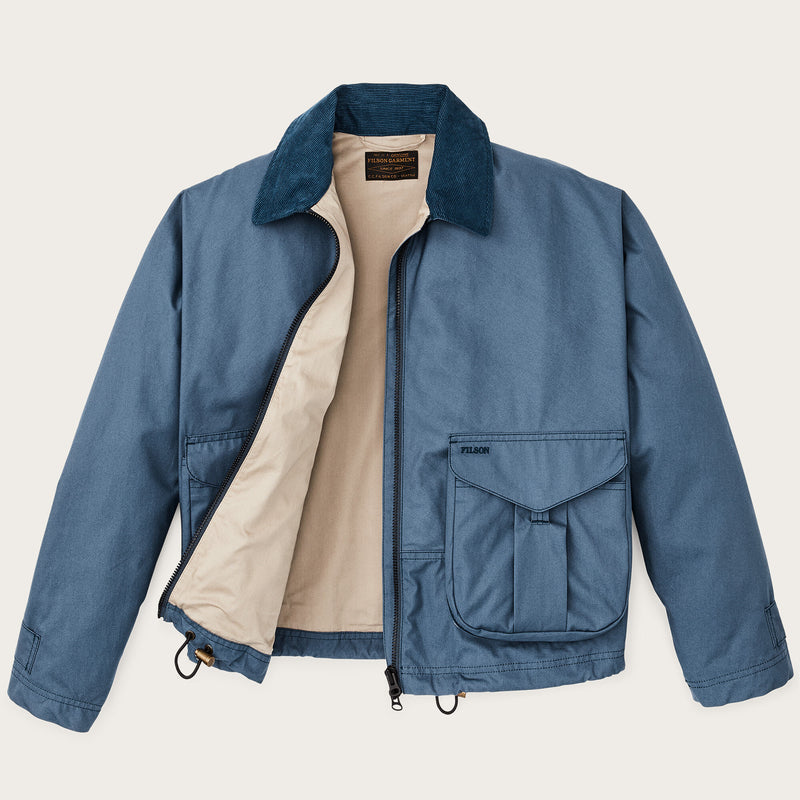 Women's aviator cloth short work jacket di Filson | Flag blue (Blue)