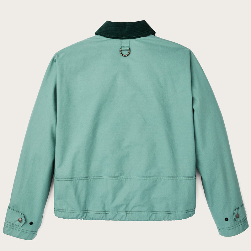 Women's aviator cloth short work jacket von Filson | Deep sea (Blue)