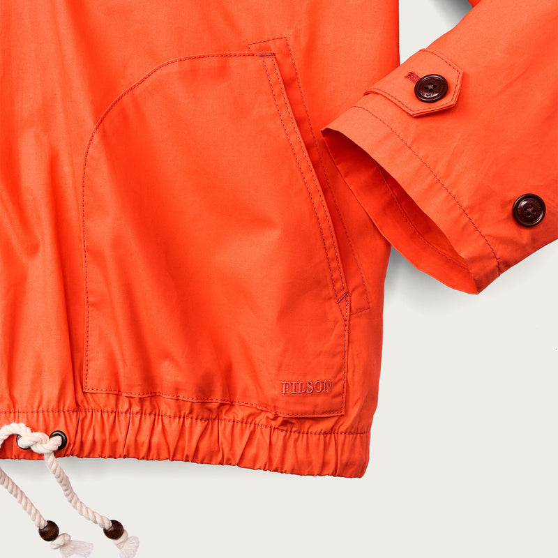 Women’s ranger hooded popover von Filson | Flame (Orange)