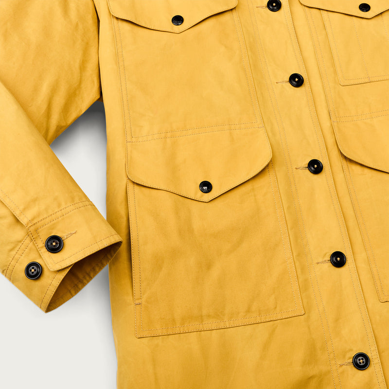 Women's dry waxed long cruiser von Filson | Yellow (Yellow)