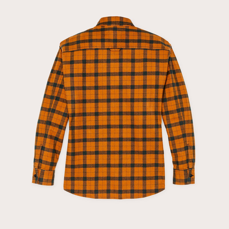 Women's alaskan guide shirt par Filson | Spruce & squash (Orange)