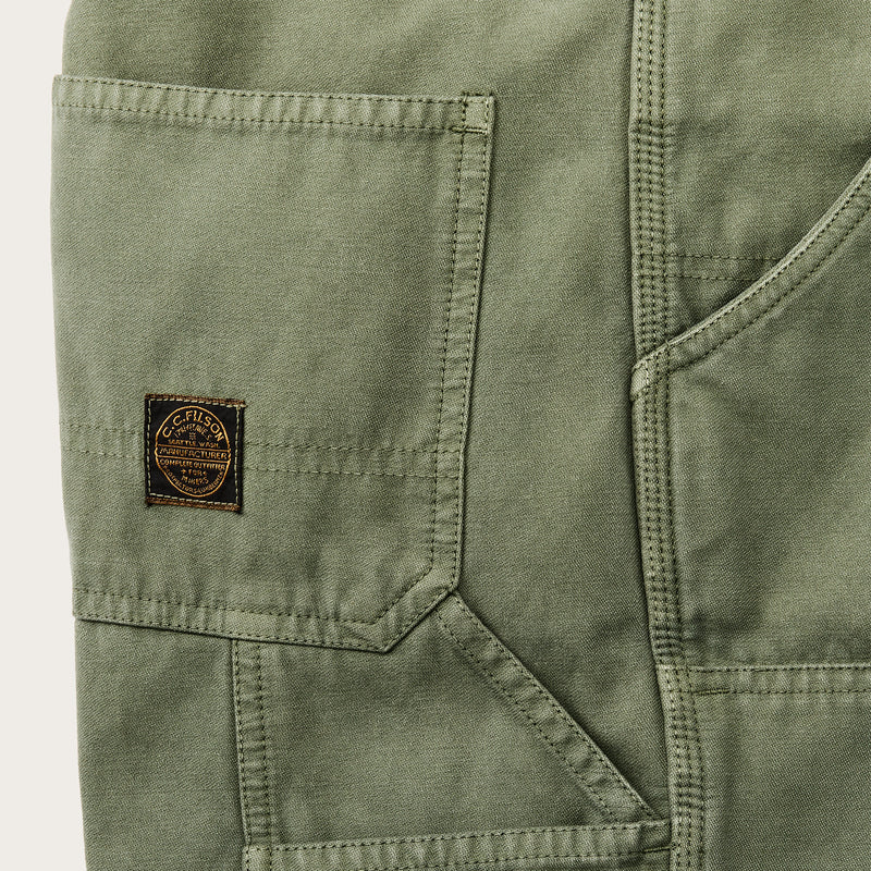 Women's field work pants by Filson | Army green (Green)