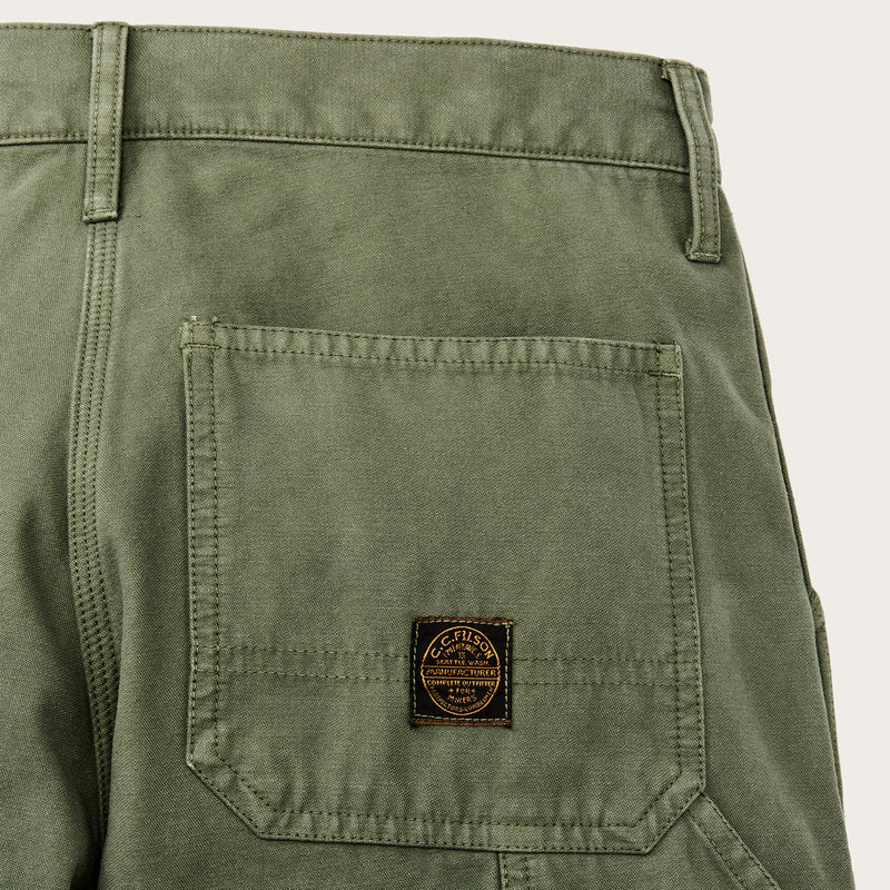 Women's field work pants by Filson | Army green (Green)