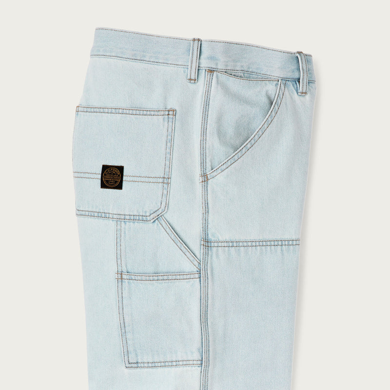 Women's 9-oz. work jeans di Filson | Sun bleach (Blue)