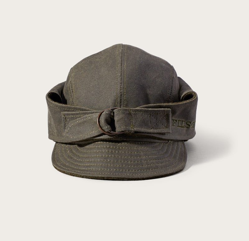 Tin cloth wildfowl hat di Filson | Otter green (Green)