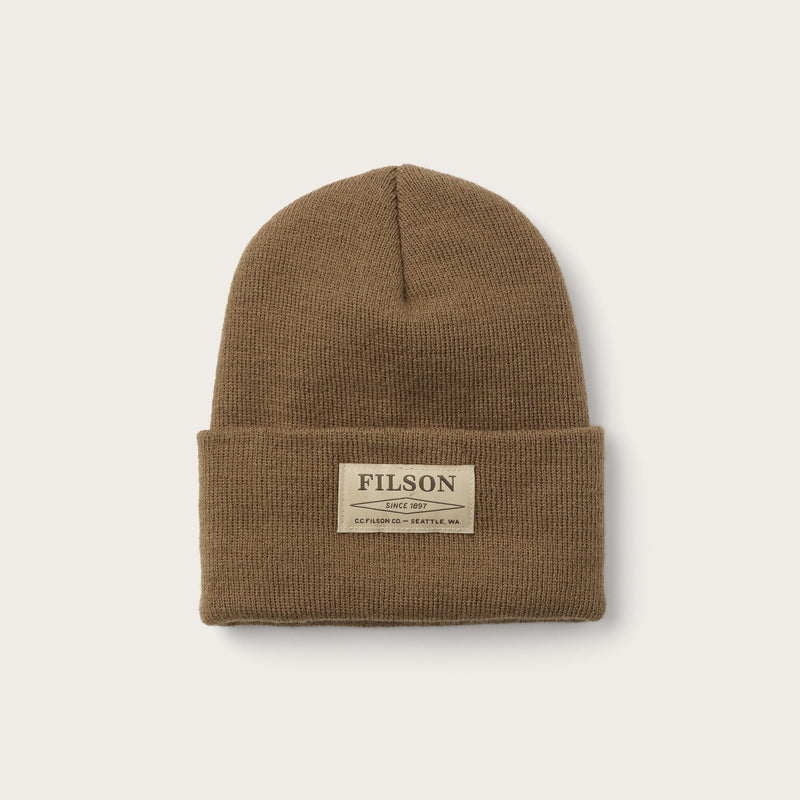 Ballard watch cap par Filson | Dark mushroom (Brown)