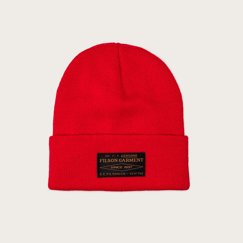 Acrylic watch cap di Filson | Red (Red)