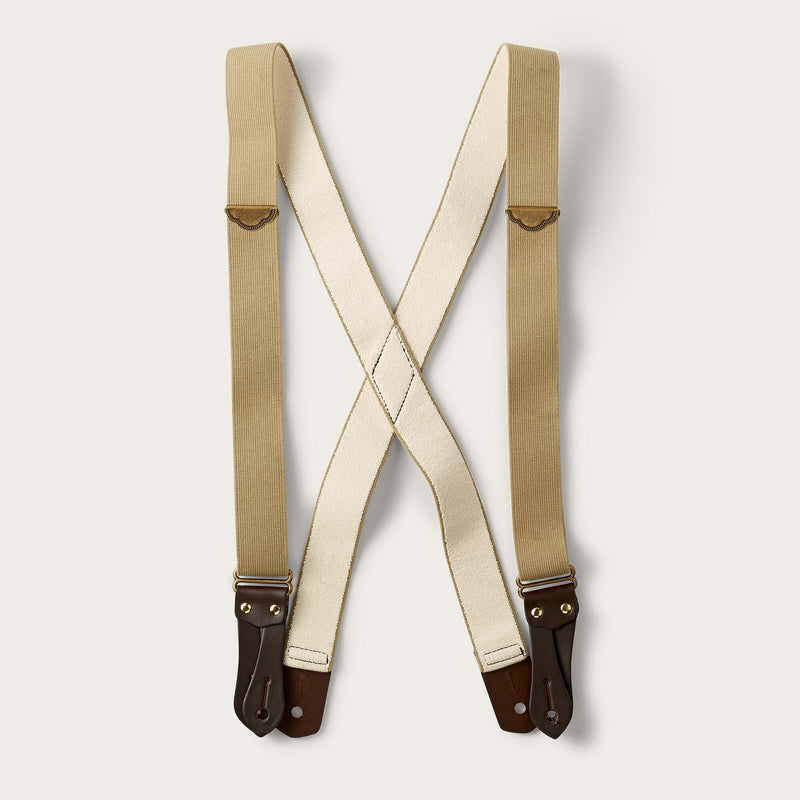 Tab suspenders von Filson | Tan (Beige)