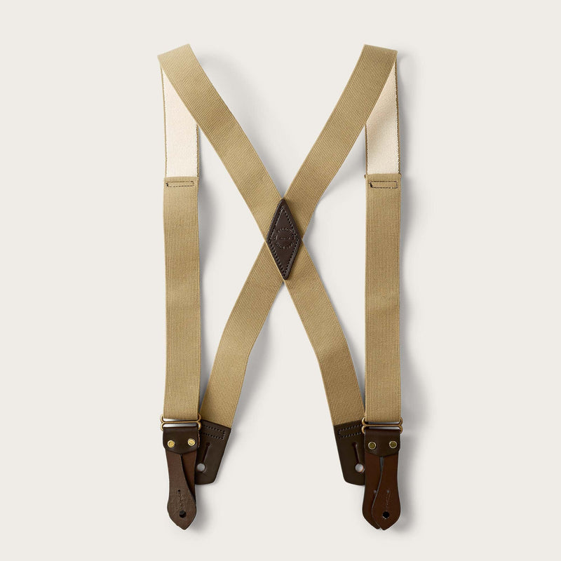 Tab suspenders von Filson | Tan (Beige)