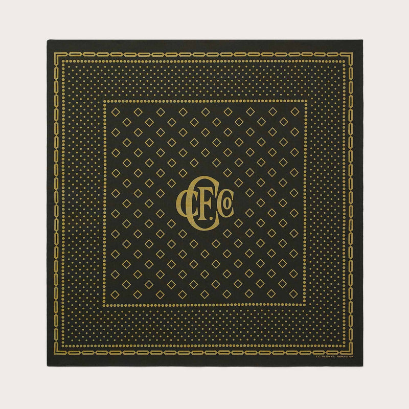 Mercantile bandana von Filson | Dark timber (Green)