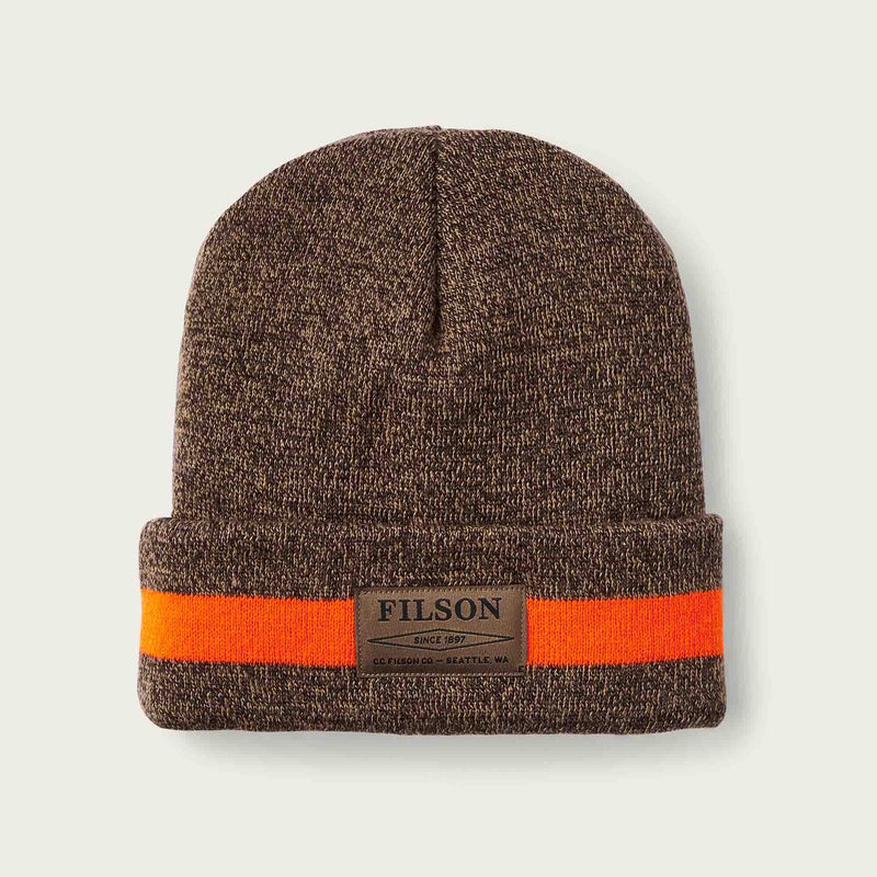 Ballard watch cap par Filson | Walnut flame (Brown)