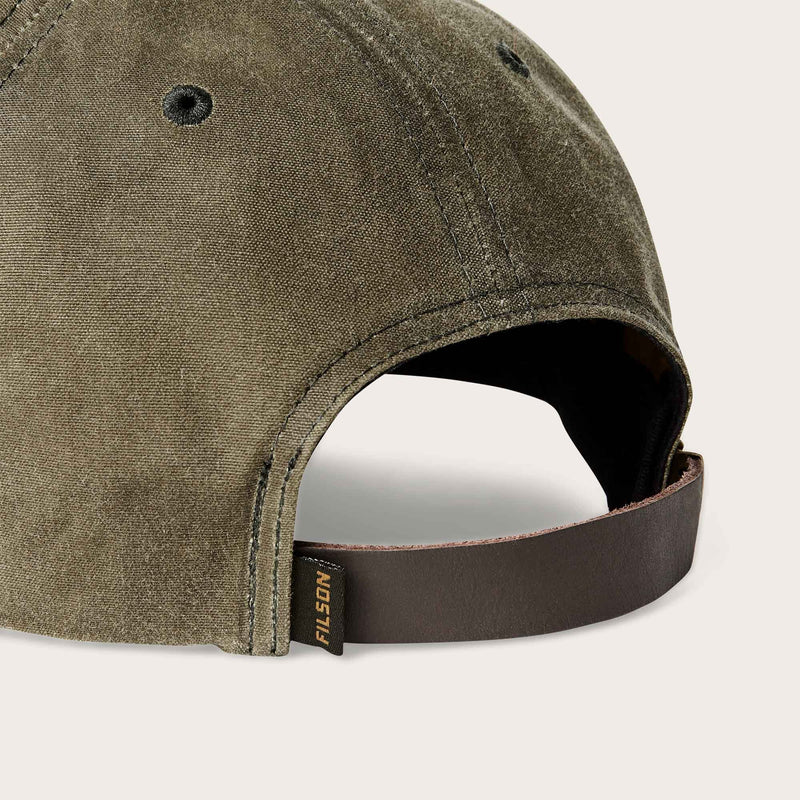 Oil tin low-profile logger cap par Filson | Otter green (Green)