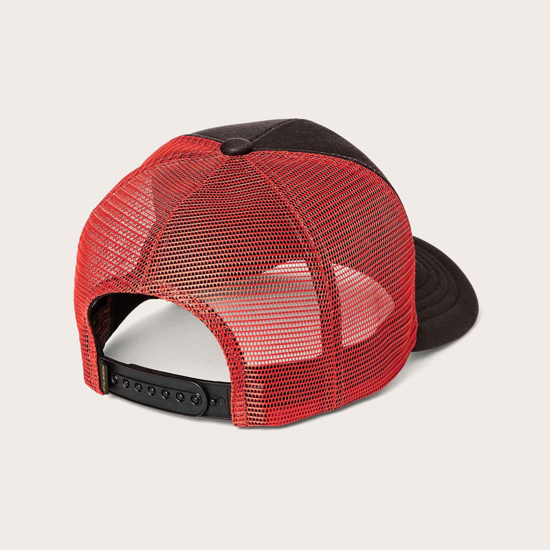 Smokey bear logger mesh cap di Filson | Dark brown / smokey (Multicolour)