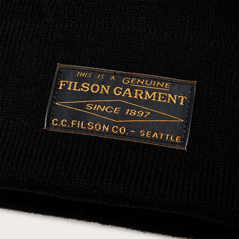 Ballard watch cap di Filson | Black (Black)
