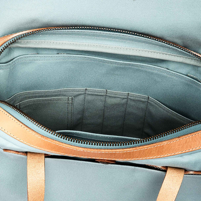Rugged twill original briefcase par Filson | Lake green (Green)