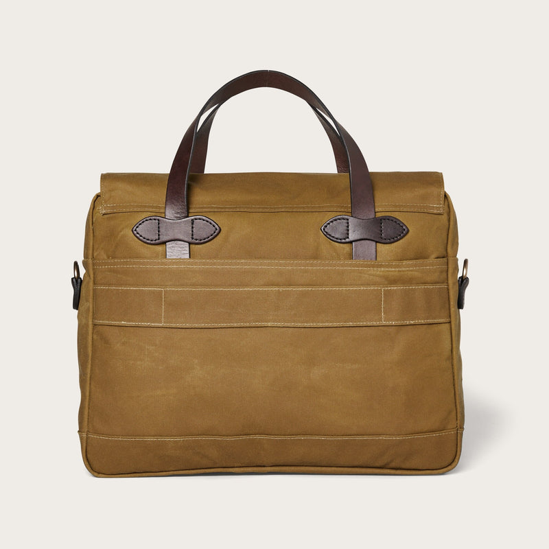 24 hour tin cloth briefcase von Filson | Dark tan (Beige)