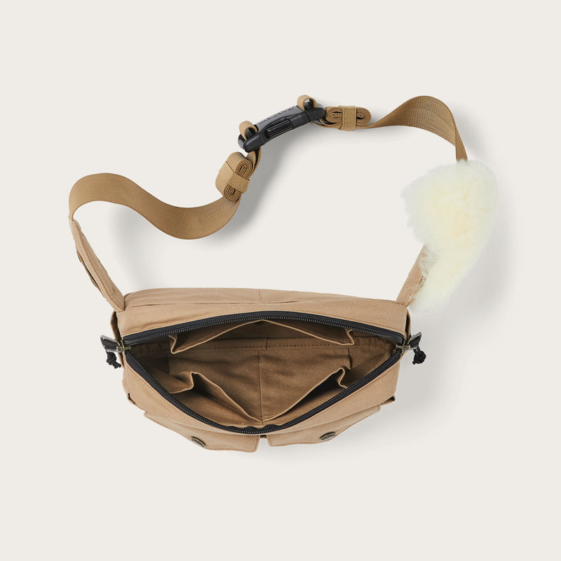 Compact fishing waist pack by Filson | Dark tan (Beige)