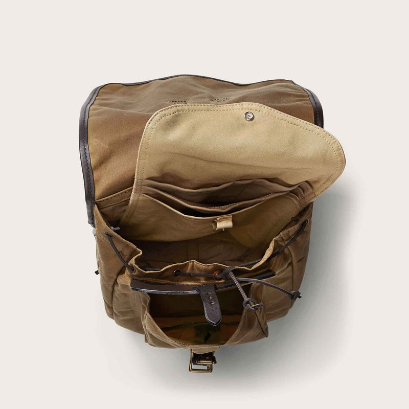 Tin cloth backpack di Filson | Dark tan (Beige)