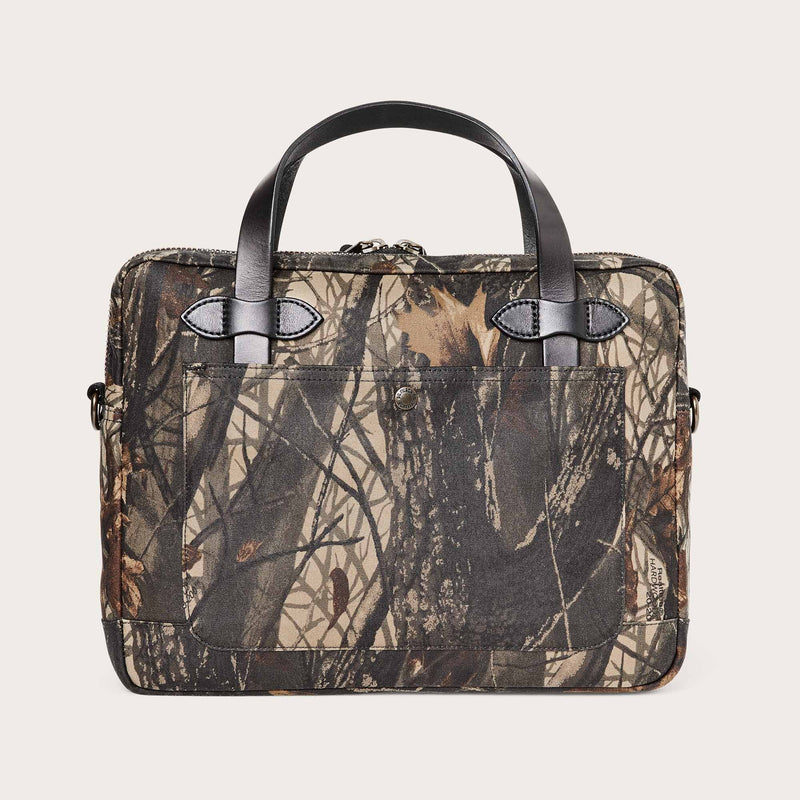 Tin cloth compact briefcase von Filson | Realtree hardwoods camo (Brown)