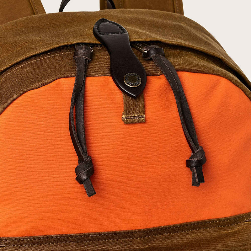 Journeyman backpack par Filson | Dark tan / flame (Orange)