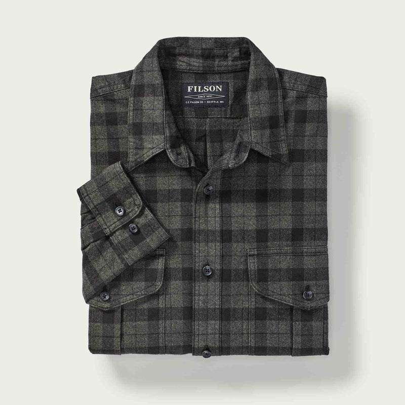 Alaskan guide shirt di Filson | Heather grey black plaid (Grey)