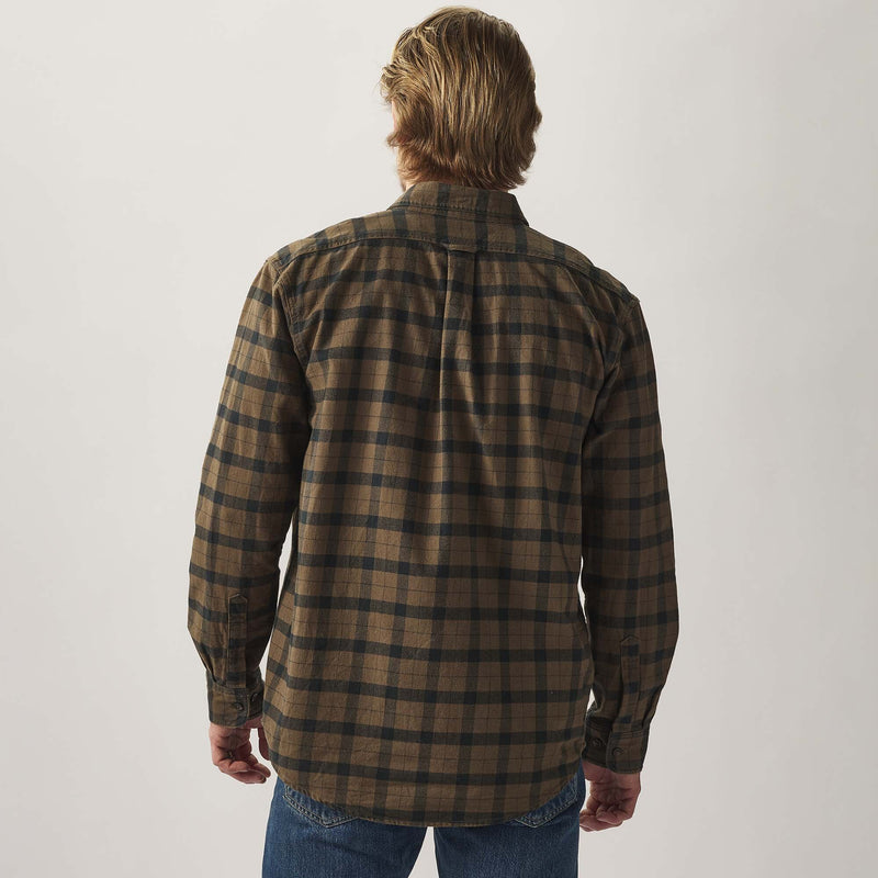 Alaskan guide shirt di Filson | Otter green black plaid (Green)