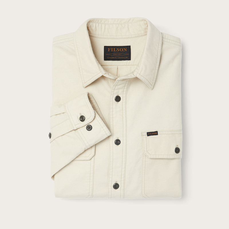 Field flannel shirt di Filson | Natural (Beige)