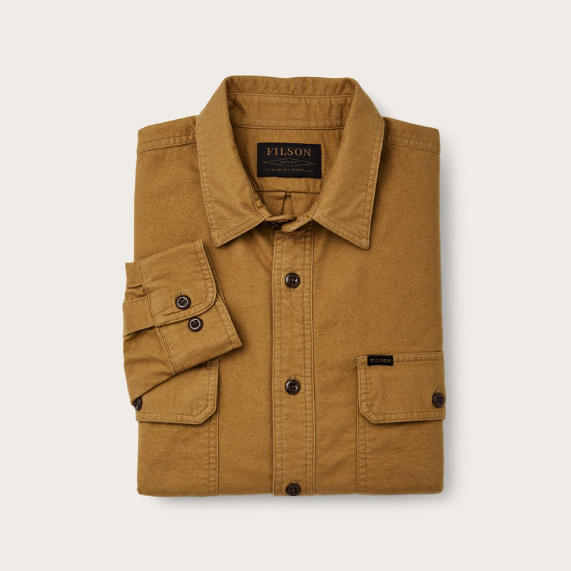 Field flannel shirt di Filson | Nubuck tan (Beige)