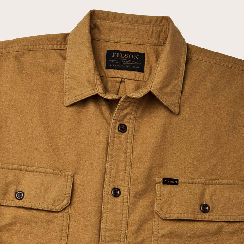 Field flannel shirt di Filson | Nubuck tan (Beige)
