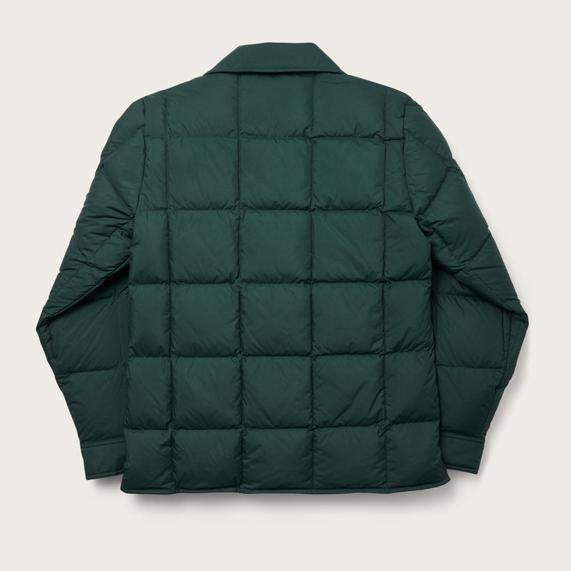 Lightweight down jac-shirt par Filson | Fir (Green)