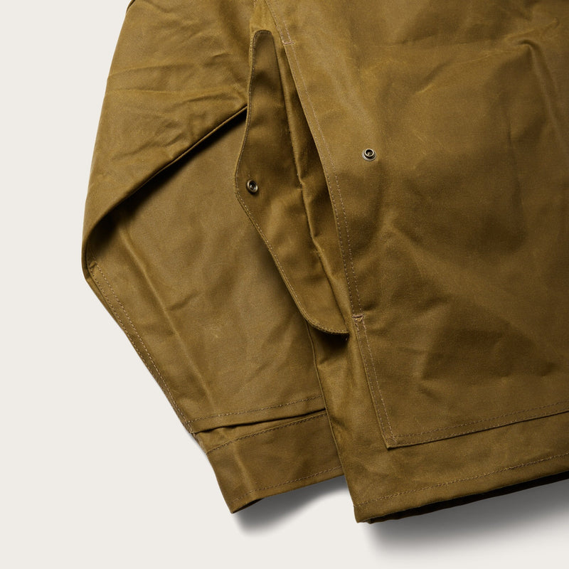 Lined tin cloth cruiser jacket par Filson | Dark tan (Beige)