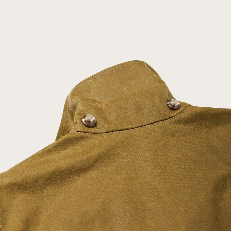 Lined tin cloth cruiser jacket par Filson | Dark tan (Beige)