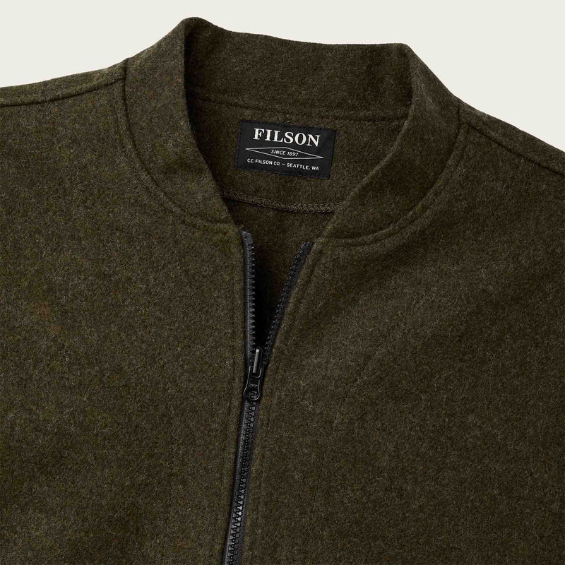Mackinaw wool jacket liner par Filson | Forest green (Green)