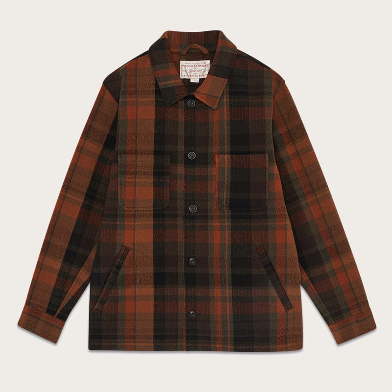 Carter wool work jacket di Filson | Gold/rust/gray (Orange)