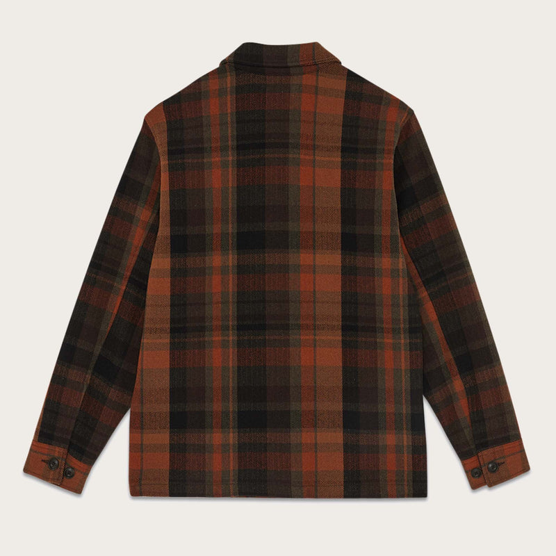 Carter wool work jacket di Filson | Gold/rust/gray (Orange)