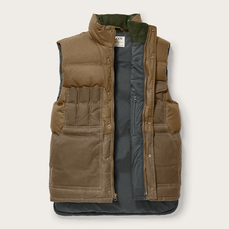 Down cruiser vest di Filson | Dark tan (Beige)