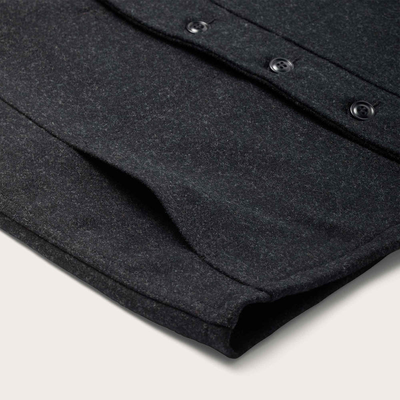 Mackinaw wool vest di Filson | Charcoal (Grey)