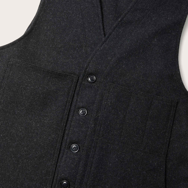Mackinaw wool vest di Filson | Charcoal (Grey)