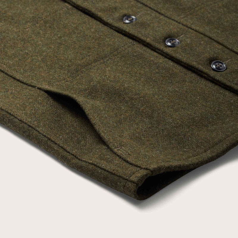 Mackinaw wool vest by Filson | Forest green (Green)