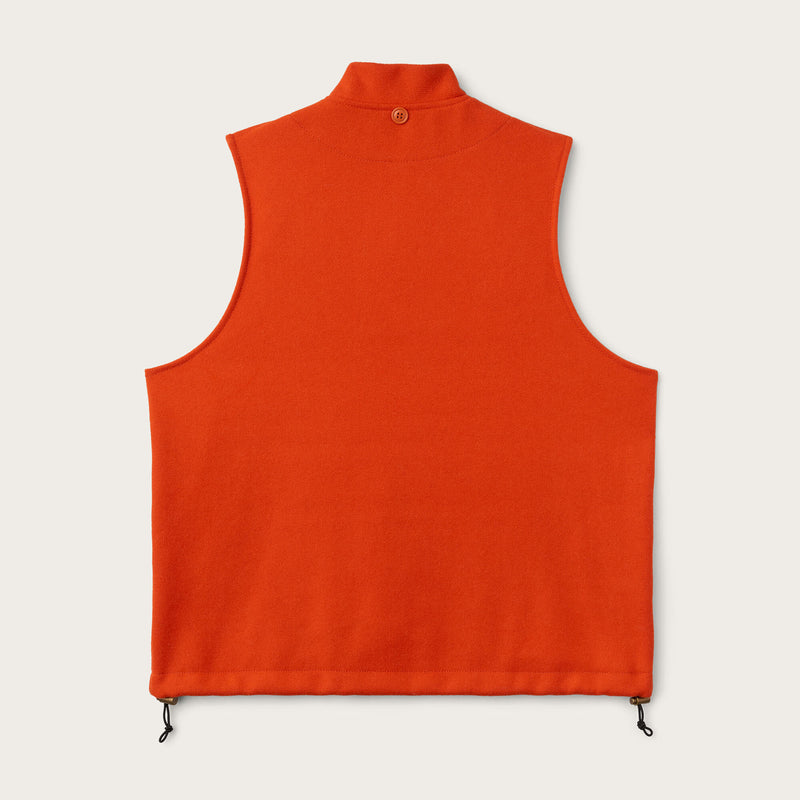 Mackinaw wool vest liner di Filson | Flame (Orange)