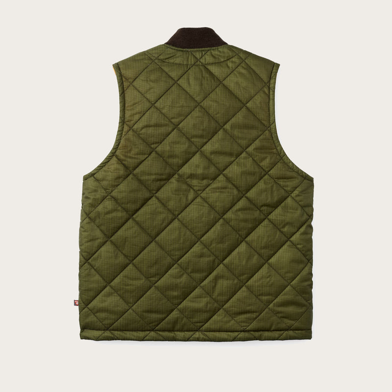 Eagle plains vest liner di Filson | Surplus green blaze (Green)