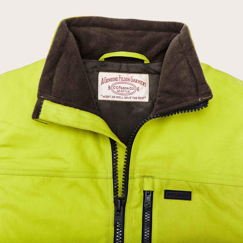 Tin cloth primaloft® vest di Filson | Laser green (Green)