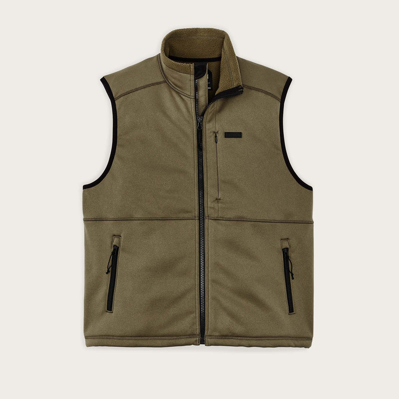 Granite ridge fleece vest di Filson | Field olive (Green)